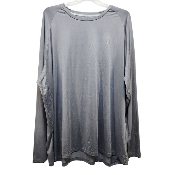 Northyard Mens Long Sleeve Shirt SPF 50 UV Protection Size 4XL Gray - Picture 1 of 9